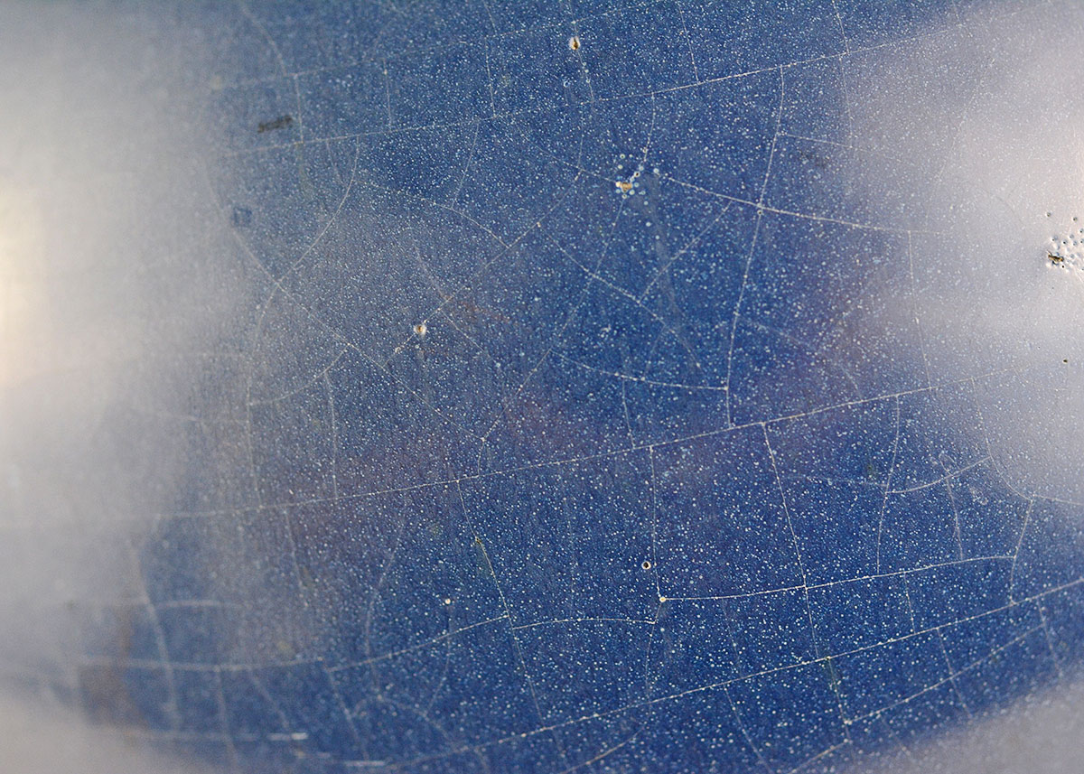 Original Hampshire Pottery Arts and Crafts Art Pottery Lamp Base