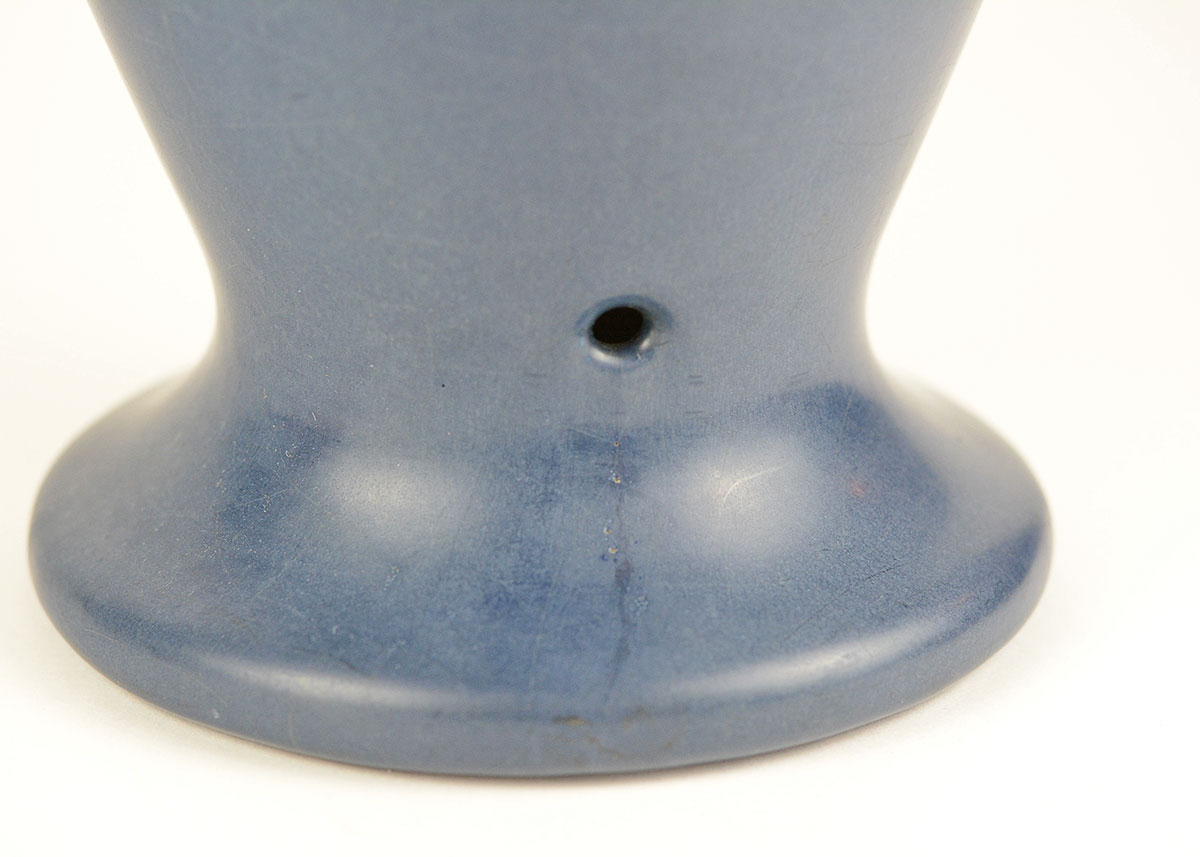 Original Hampshire Pottery Arts and Crafts Art Pottery Lamp Base