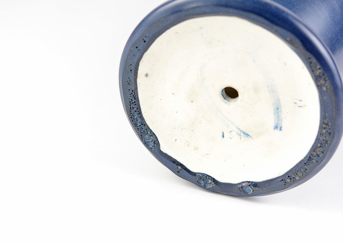 Original Hampshire Pottery Arts and Crafts Art Pottery Lamp Base