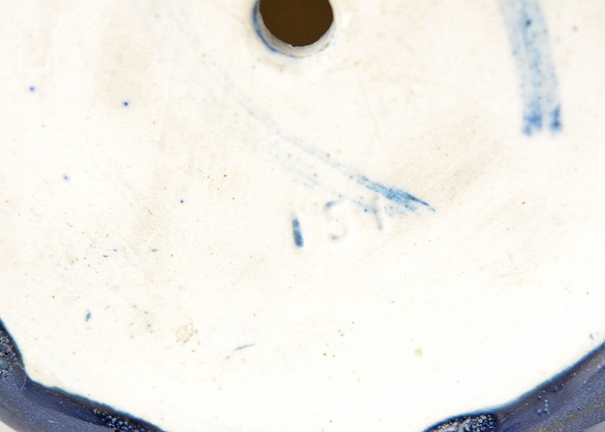 Original Hampshire Pottery Arts and Crafts Art Pottery Lamp Base