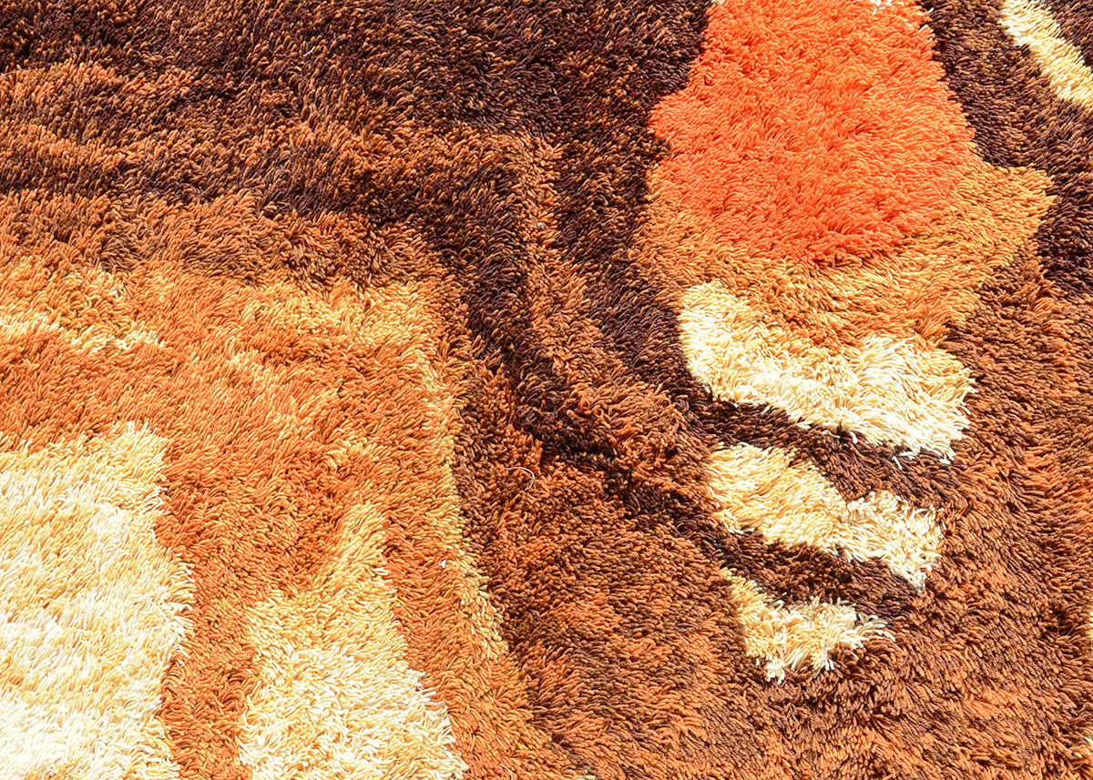 Vintage Bob Van Allen Pile "Vibrations" Tapestry by Concepts International