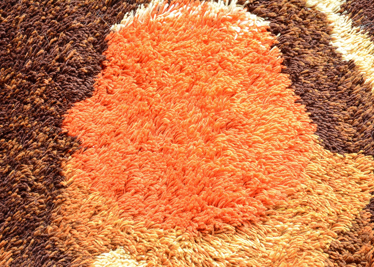 Vintage Bob Van Allen Pile "Vibrations" Tapestry by Concepts International