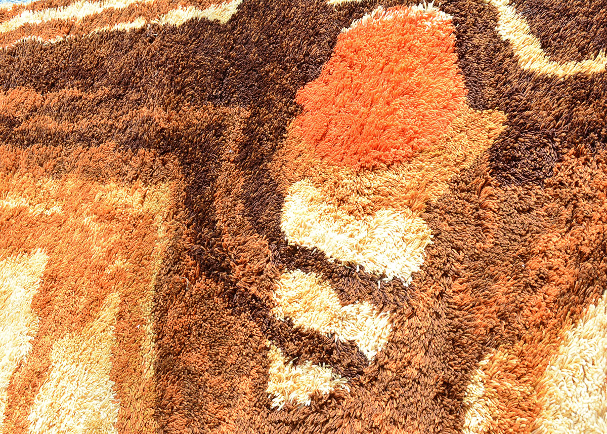 Vintage Bob Van Allen Pile "Vibrations" Tapestry by Concepts International