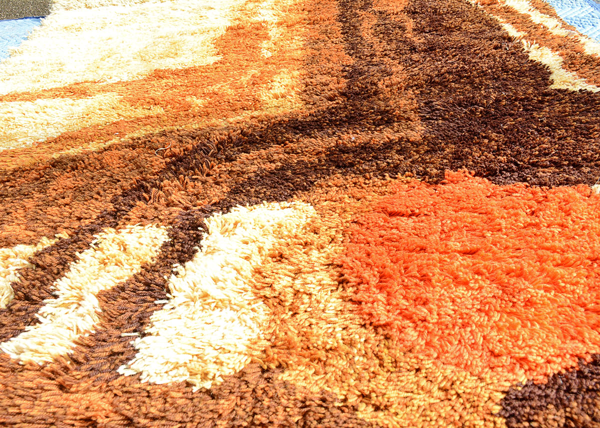 Vintage Bob Van Allen Pile "Vibrations" Tapestry by Concepts International