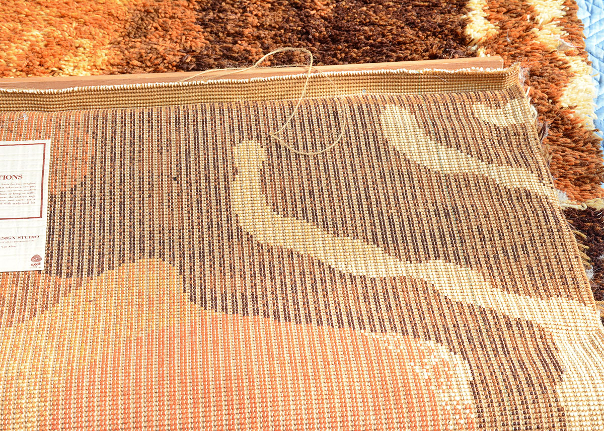 Vintage Bob Van Allen Pile "Vibrations" Tapestry by Concepts International