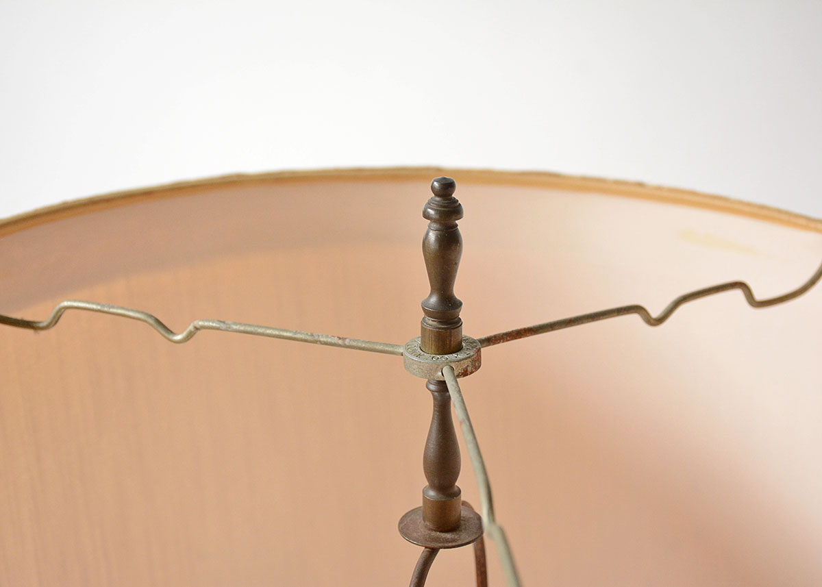 Pair of Vintage Lamps with Ceramic Bases