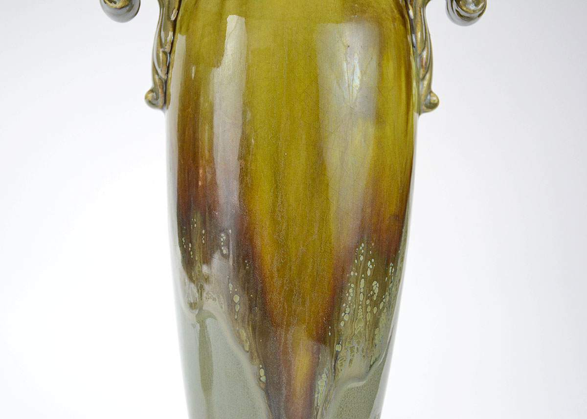 Pair of Vintage Lamps with Ceramic Bases