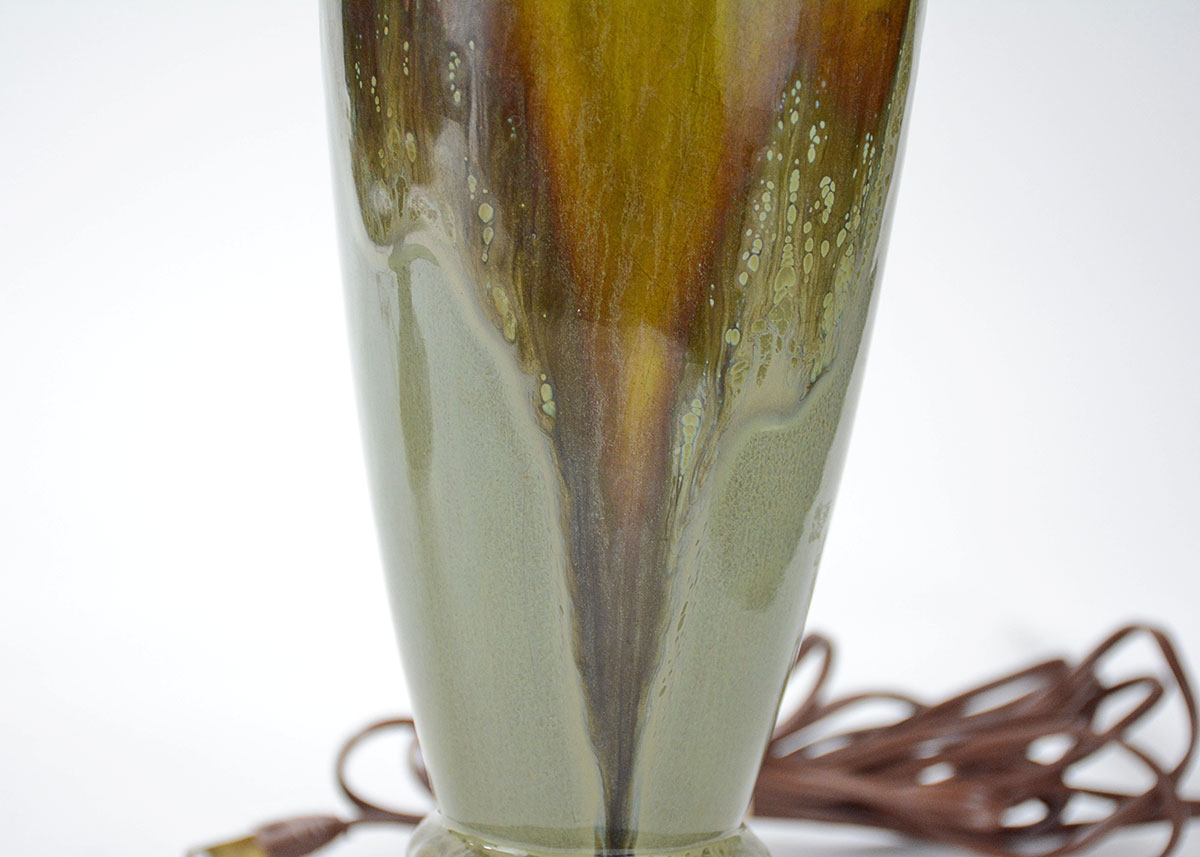 Pair of Vintage Lamps with Ceramic Bases