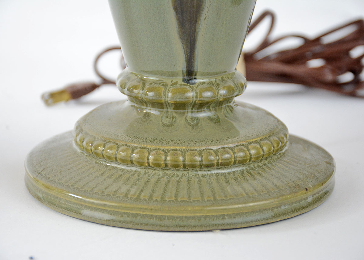 Pair of Vintage Lamps with Ceramic Bases