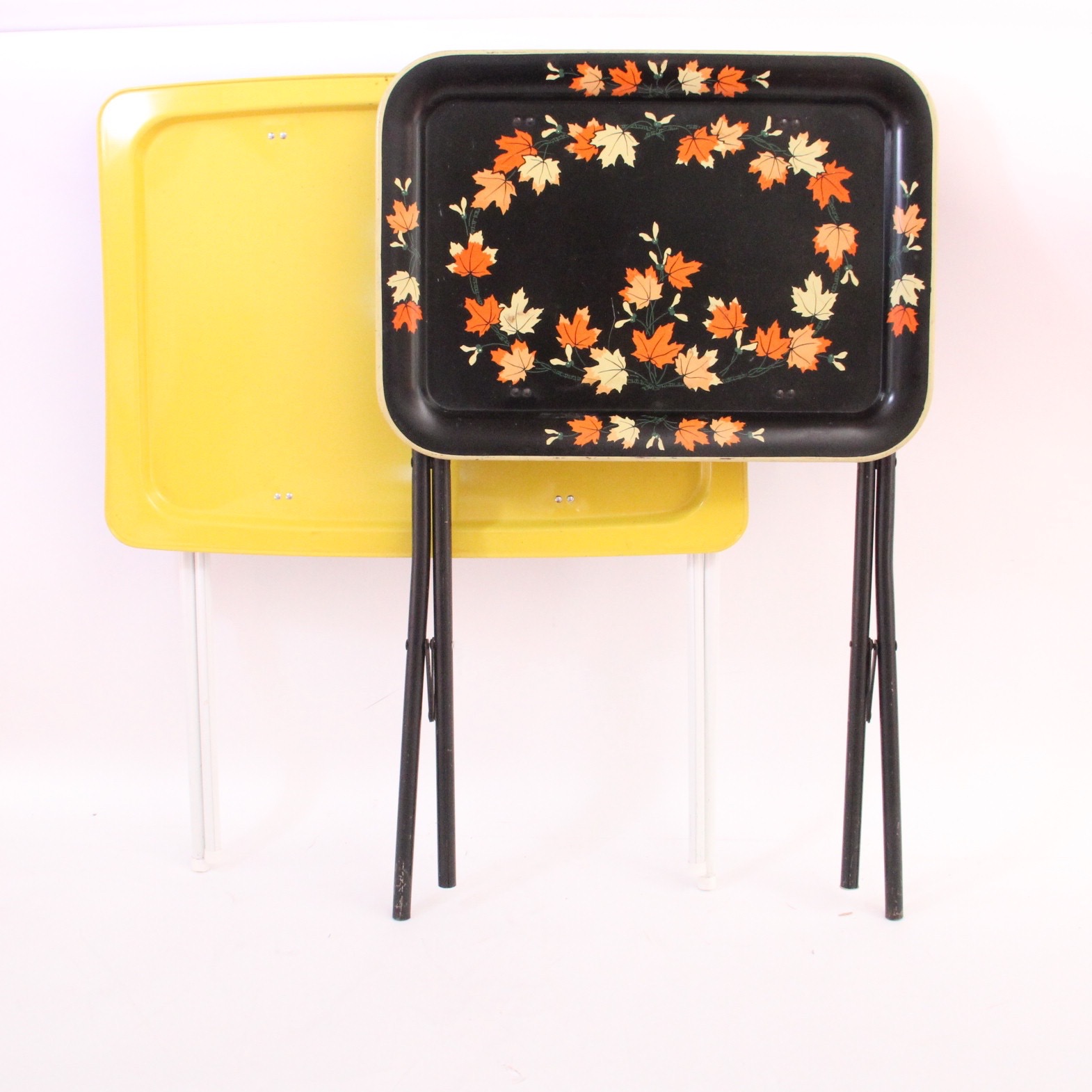 Two Vintage Television Trays