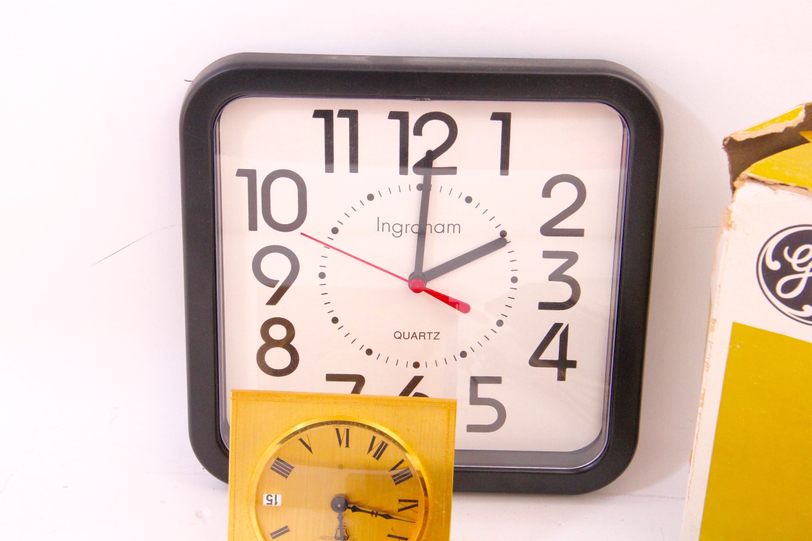 Four Vintage Clocks