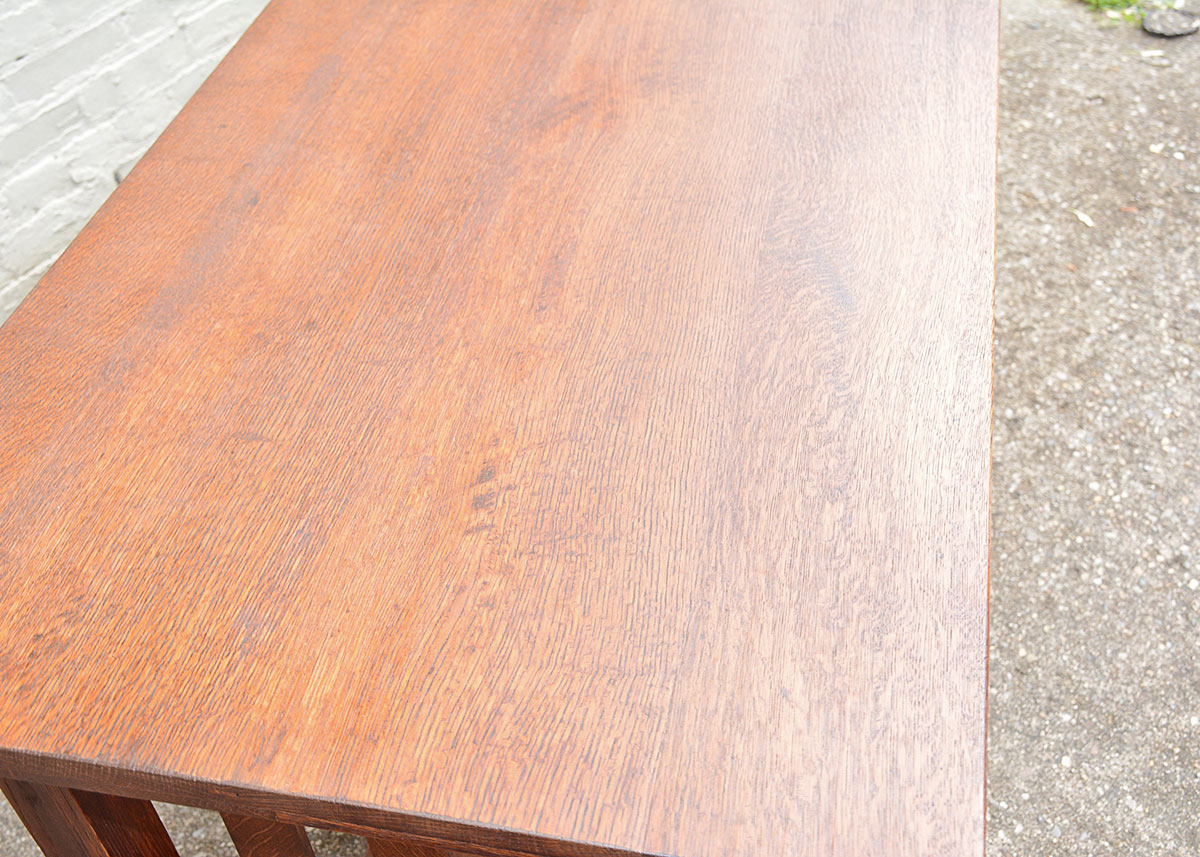 Antique Stickley Brothers Oak Mission Desk