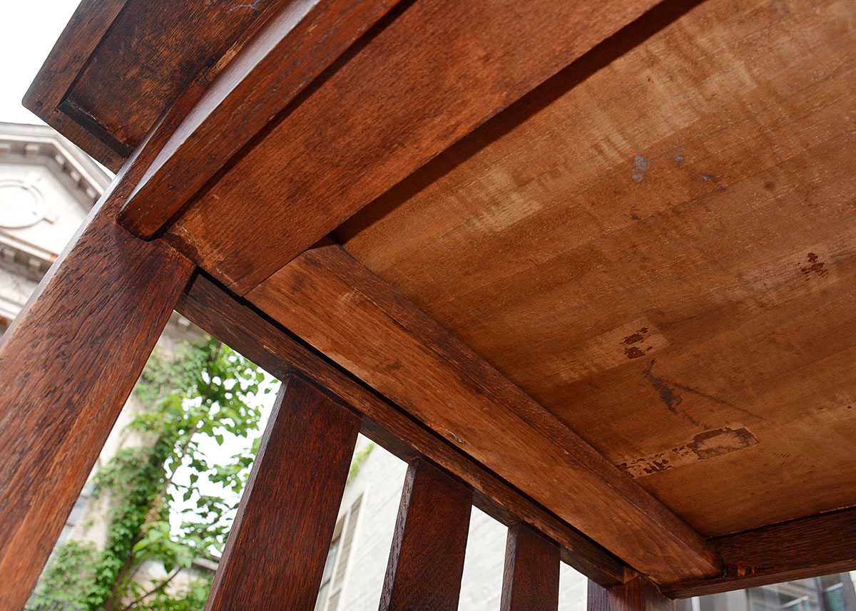 Antique Stickley Brothers Oak Mission Desk