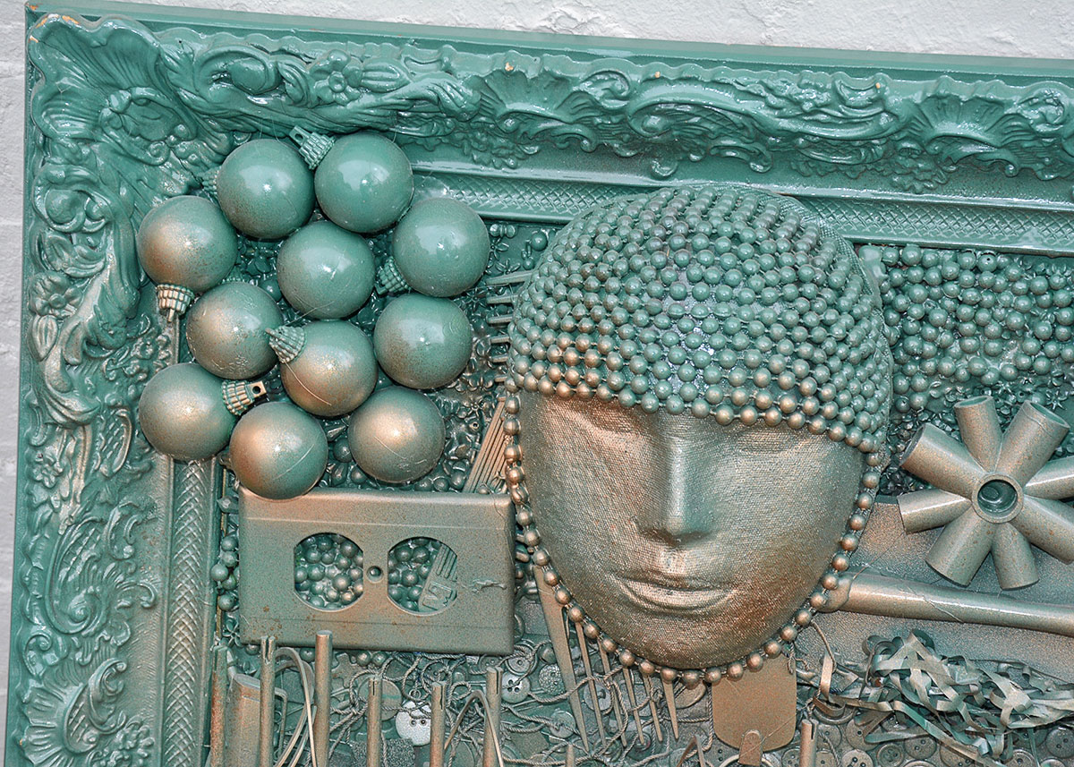 Large Original Mixed Media Collage