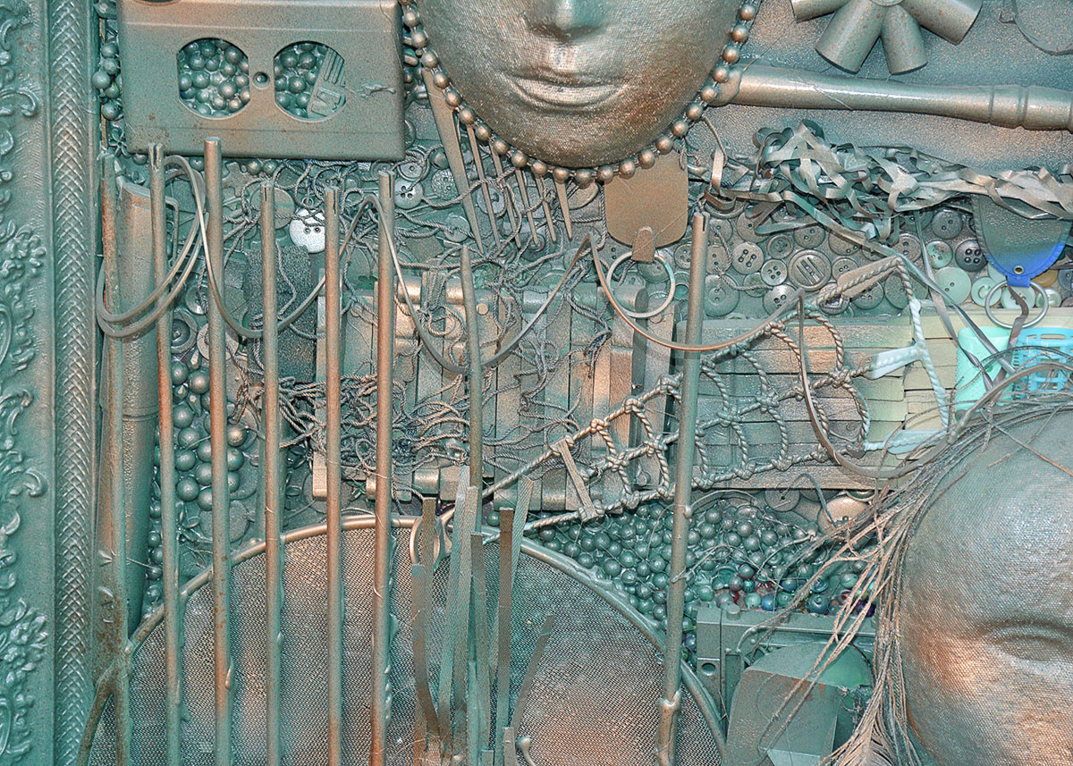 Large Original Mixed Media Collage