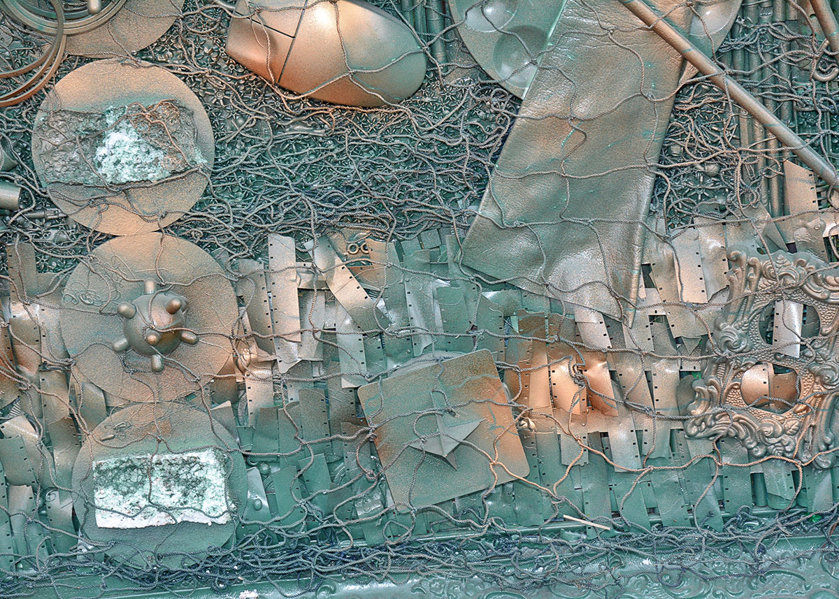 Large Original Mixed Media Collage