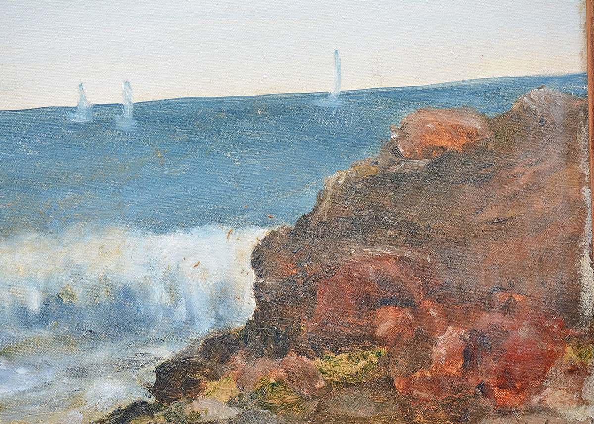 Emmett C. Wood Original Seascape Painting