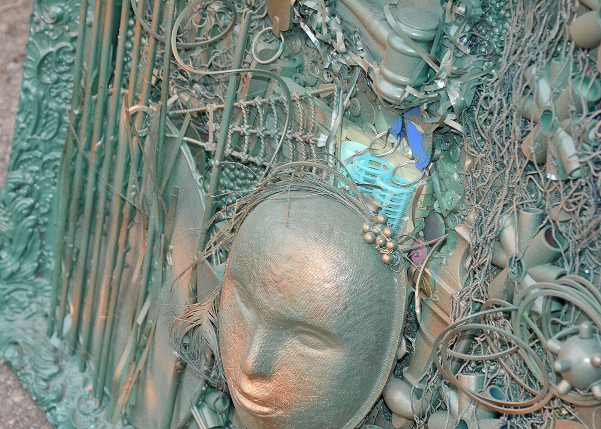 Large Original Mixed Media Collage