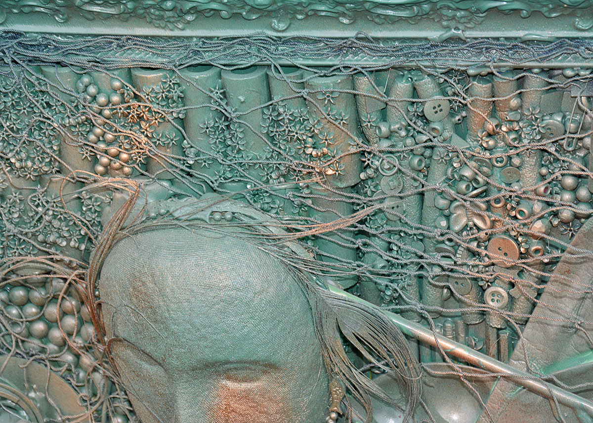 Large Original Mixed Media Collage