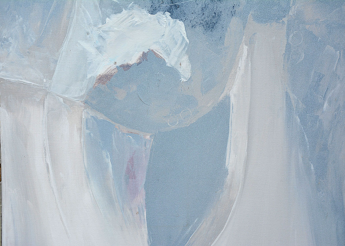 Original Abstract Painting From Harris G. Strong Incorporated