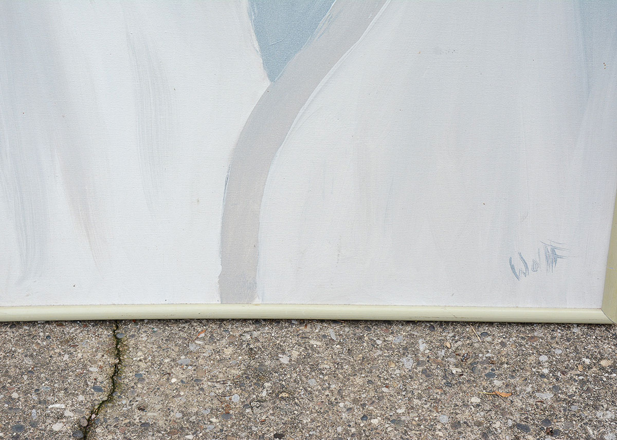 Original Abstract Painting From Harris G. Strong Incorporated