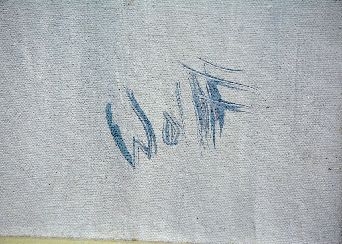 Original Abstract Painting From Harris G. Strong Incorporated