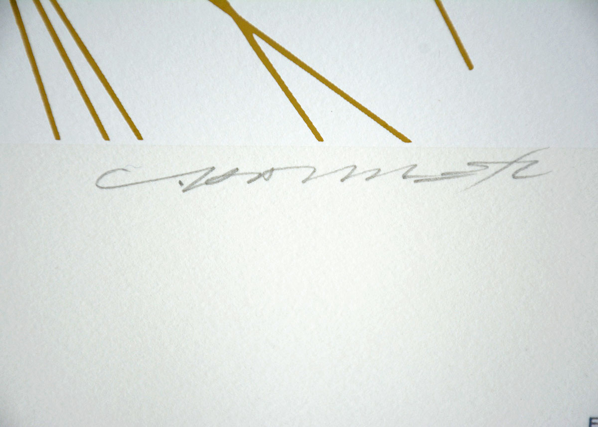 Charley Harper Serigraph "Quailsafe"