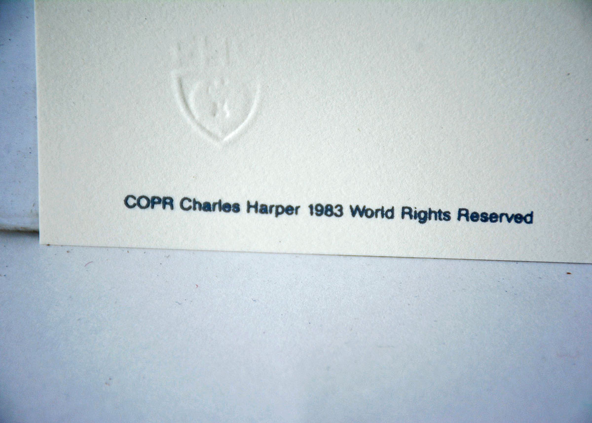 Charley Harper Serigraph "Quailsafe"