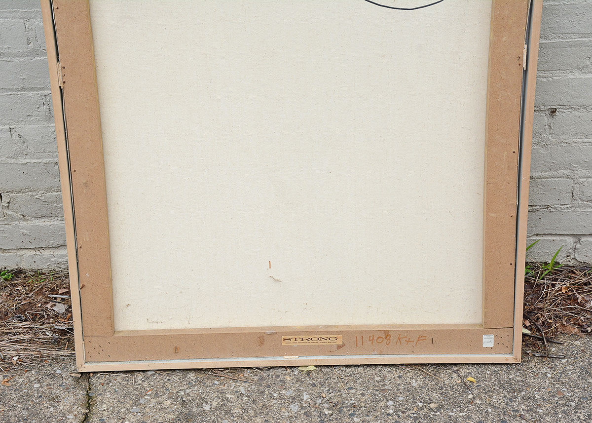 Original Abstract Painting From Harris G. Strong Incorporated