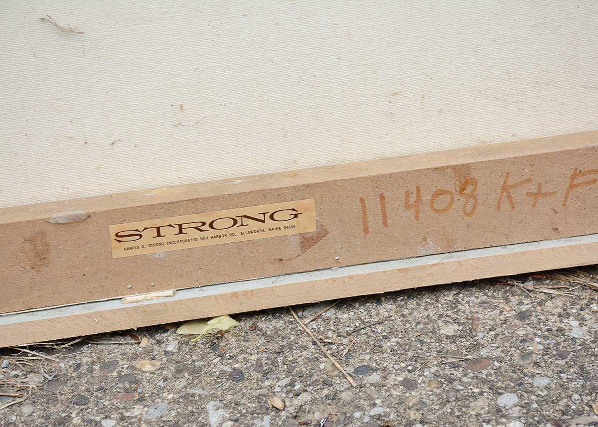 Original Abstract Painting From Harris G. Strong Incorporated