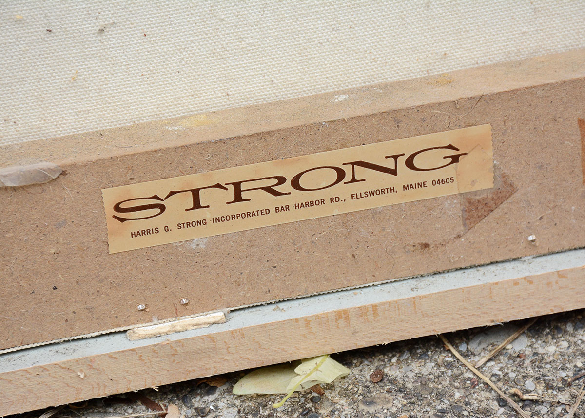 Original Abstract Painting From Harris G. Strong Incorporated