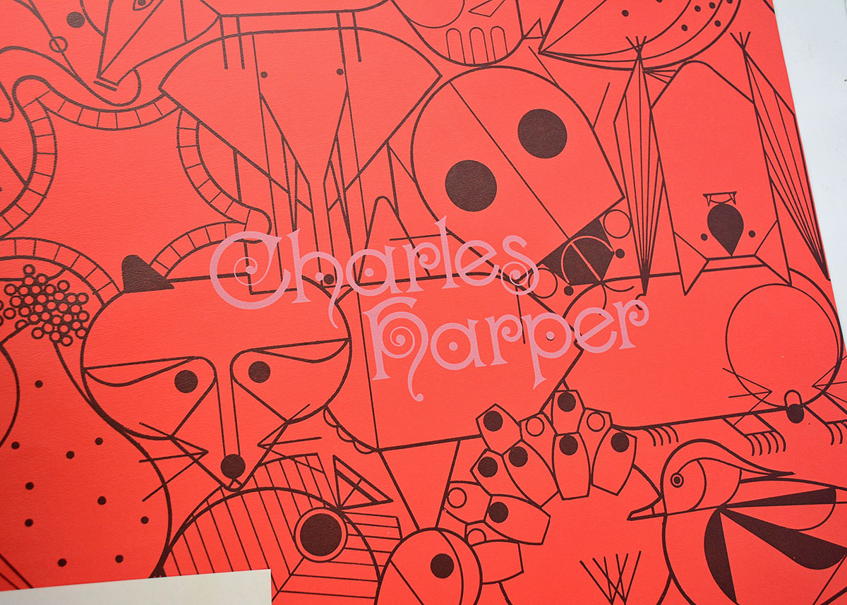 Charley Harper Limited Edition "Birds of a Feather" Serigraph