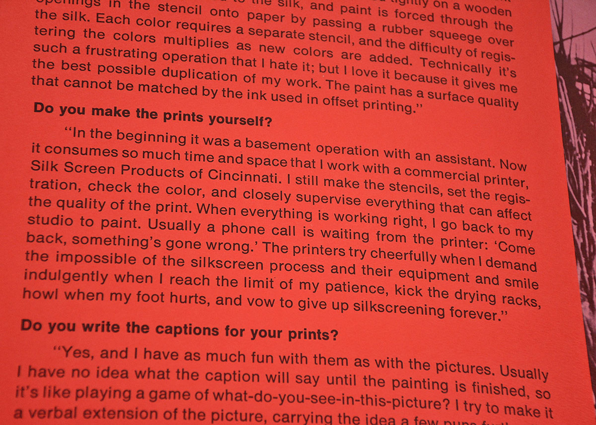 Charley Harper Limited Edition "Birds of a Feather" Serigraph