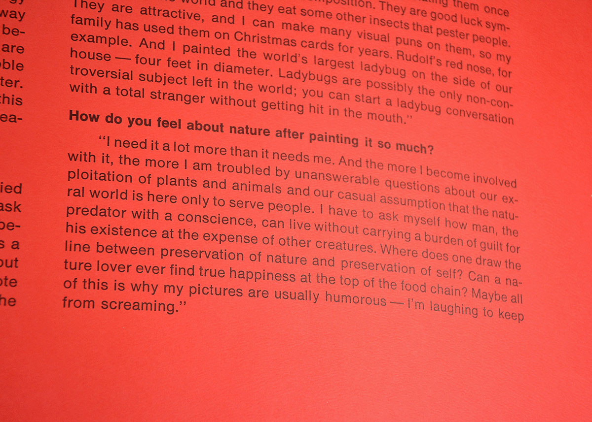 Charley Harper Limited Edition "Birds of a Feather" Serigraph