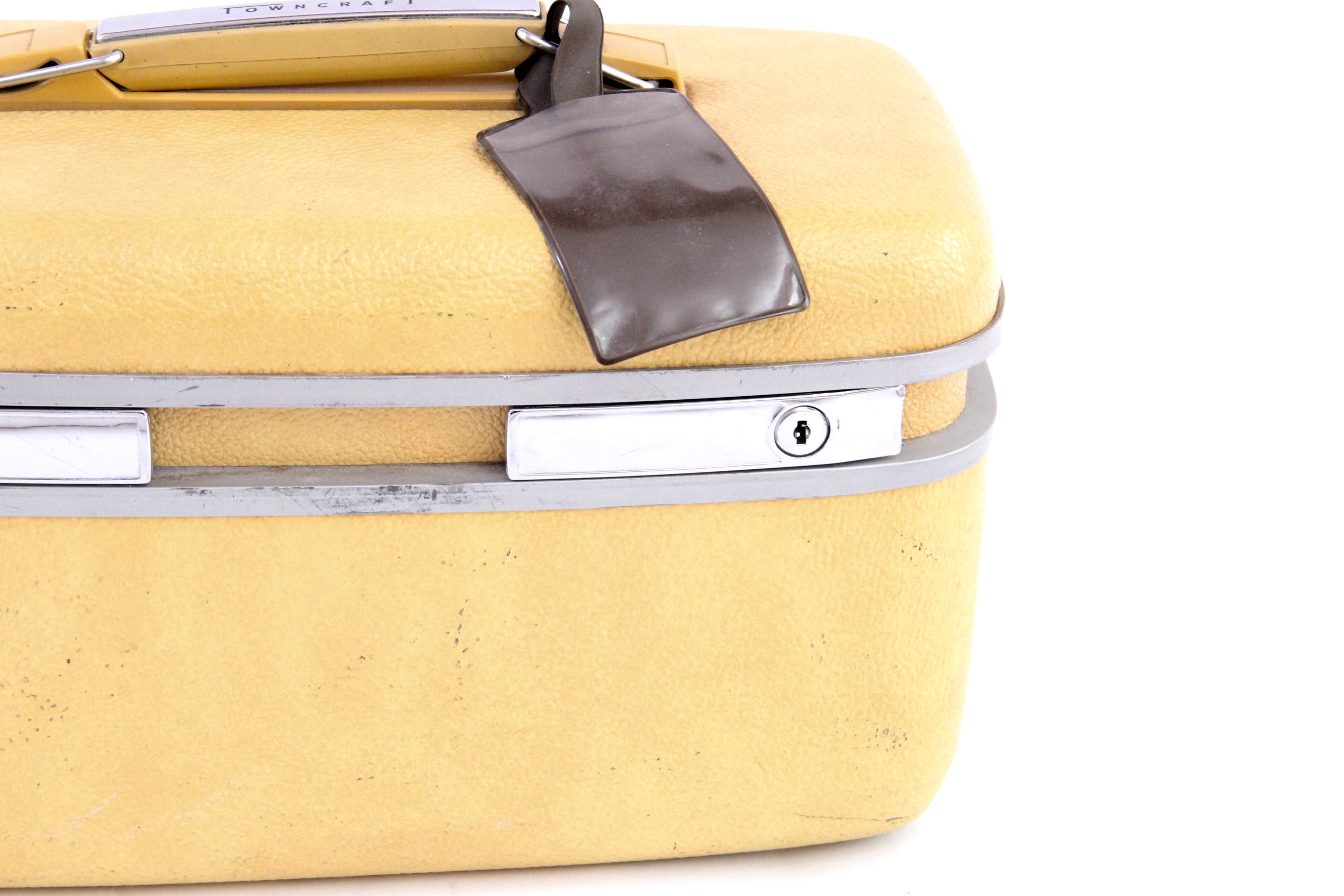 Yellow Towncraft Train Case