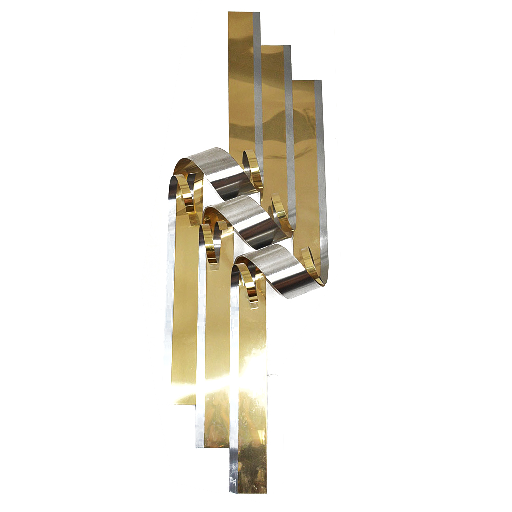 Curtis Jeré Original Modern Ribbon Wall Sculpture