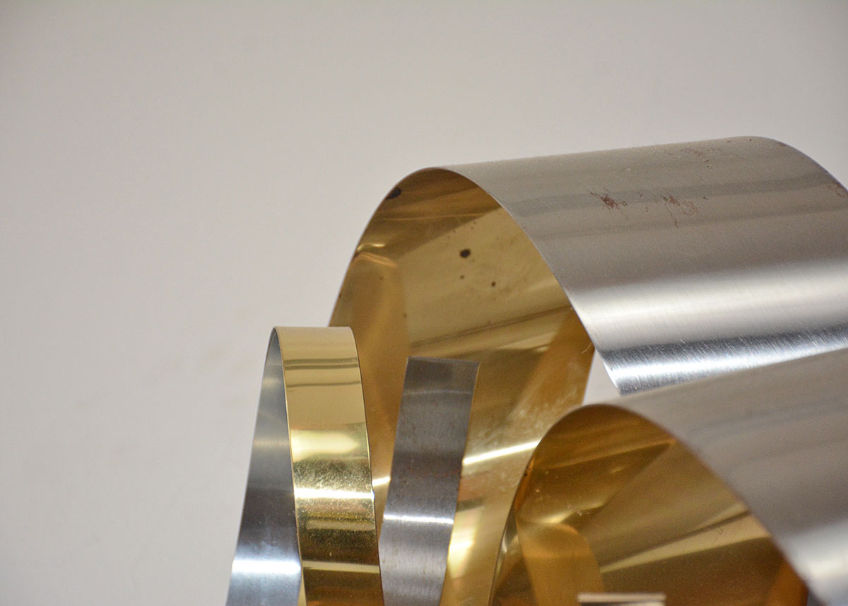 Curtis Jeré Original Modern Ribbon Wall Sculpture