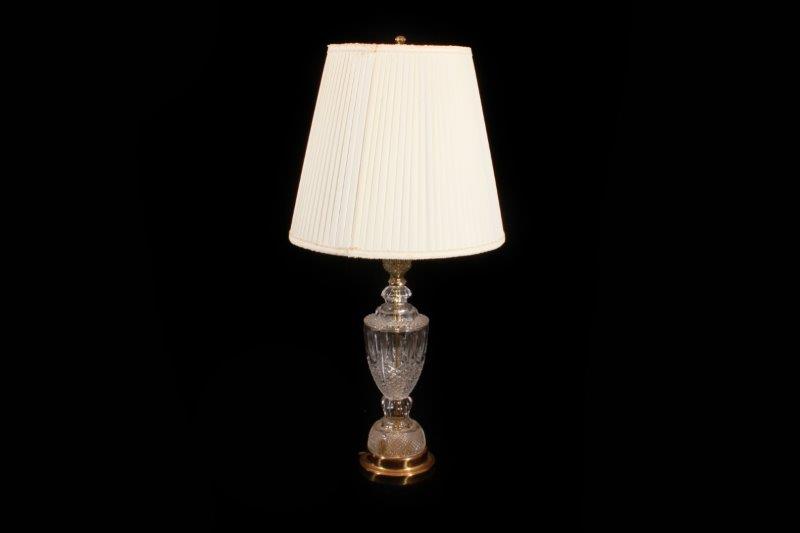 Vintage Pressed Glass Lamp