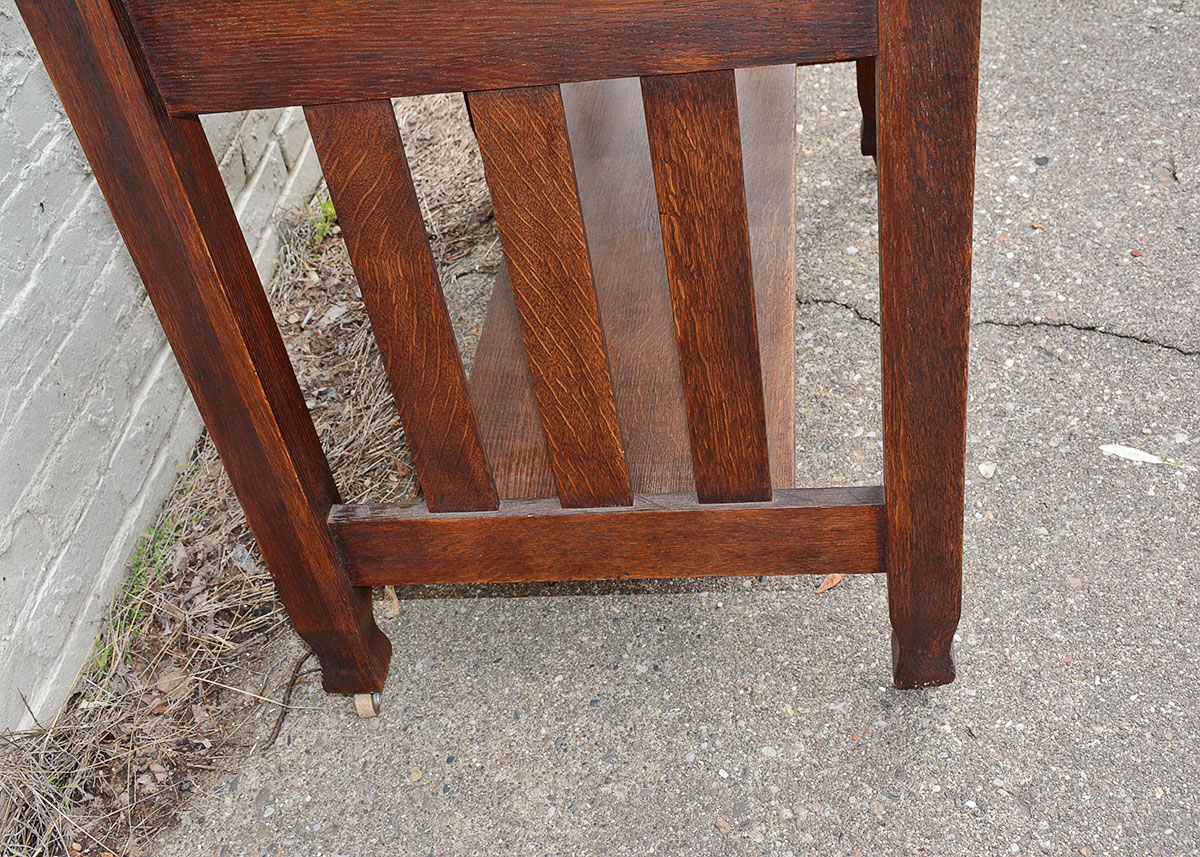 Antique Stickley Brothers Oak Mission Desk
