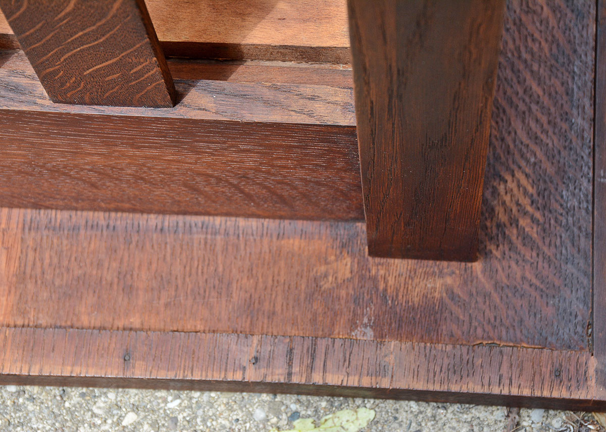 Antique Stickley Brothers Oak Mission Desk