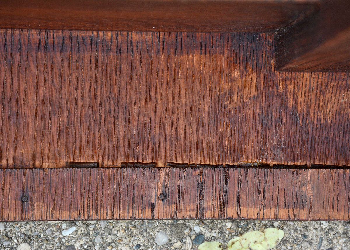 Antique Stickley Brothers Oak Mission Desk