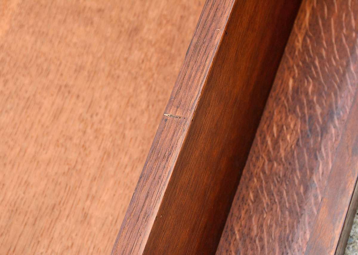 Antique Stickley Brothers Oak Mission Desk