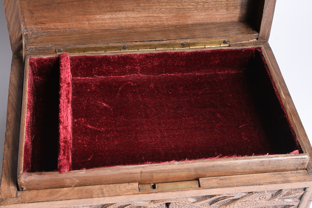 Carved Dragon Jewelry Box