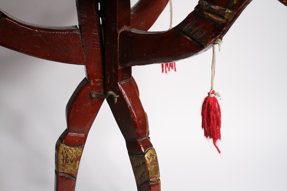 Camel Tripod Side Table