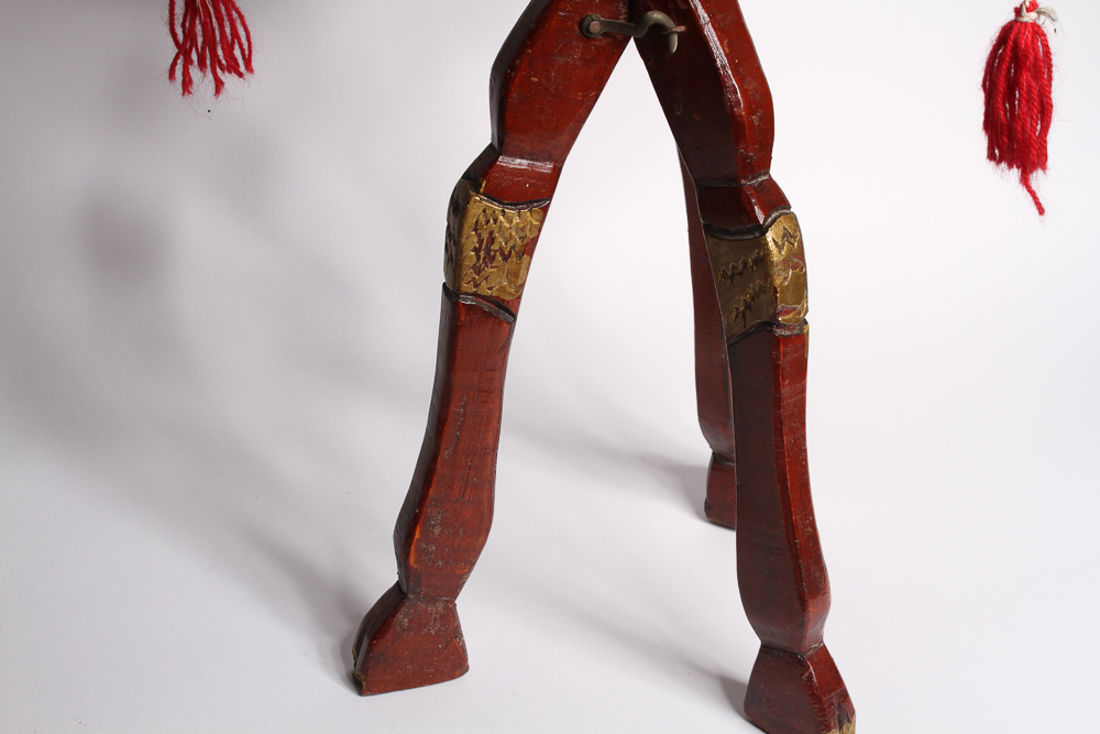 Camel Tripod Side Table