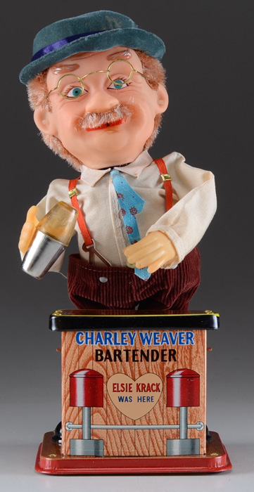 Vintage Charley Weaver Battery Operated Bartender