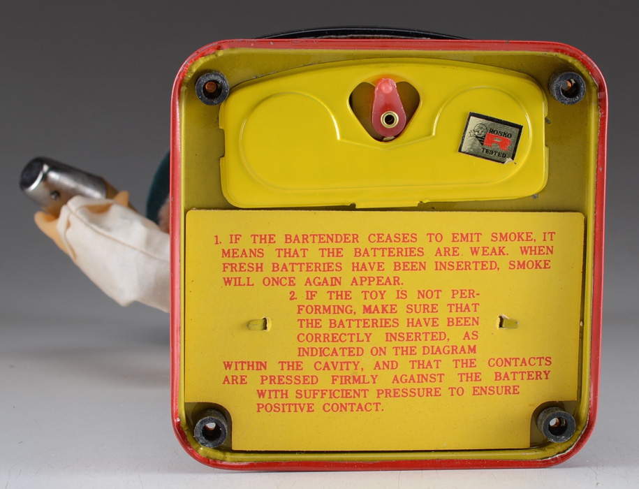 Vintage Charley Weaver Battery Operated Bartender