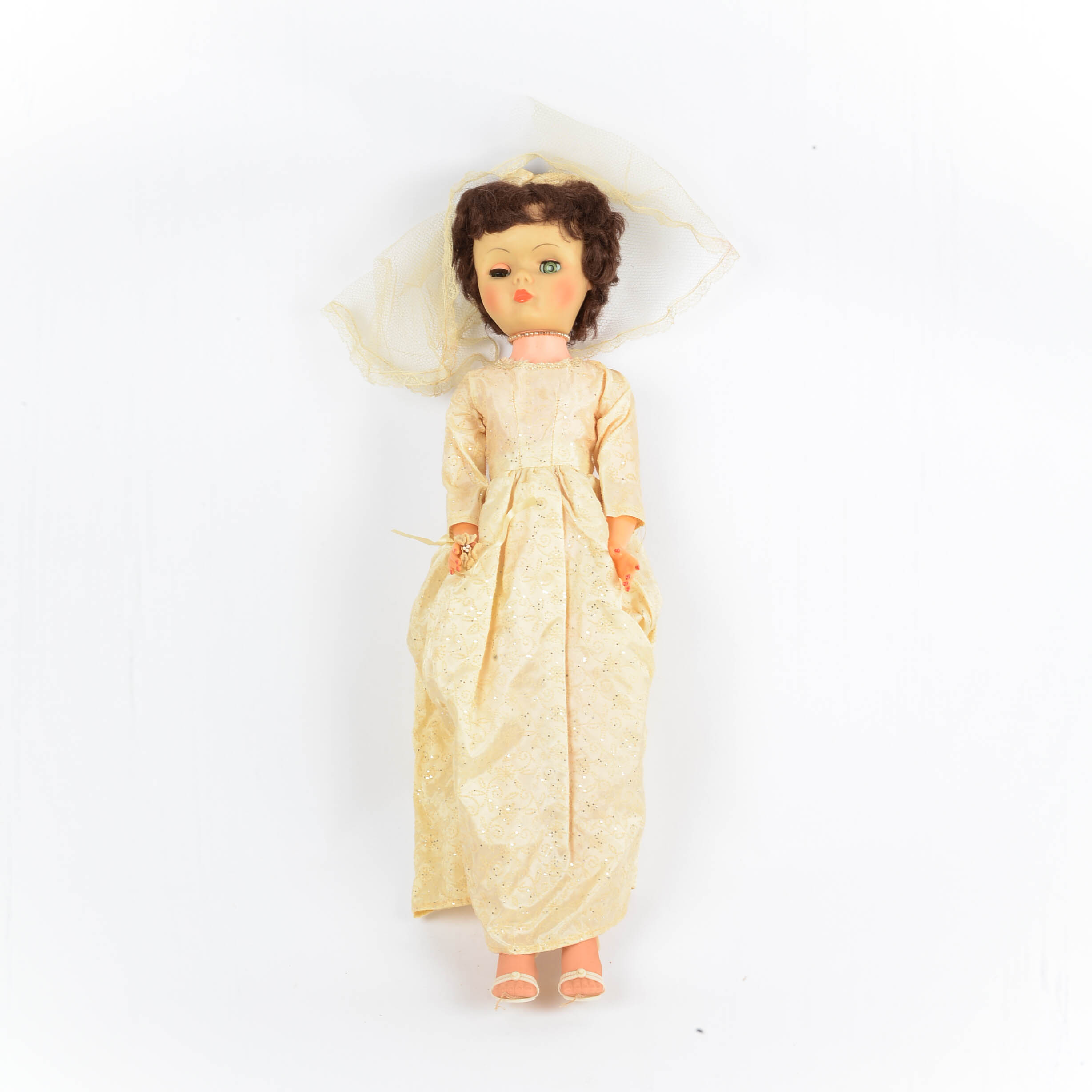 Vintage Bride Doll