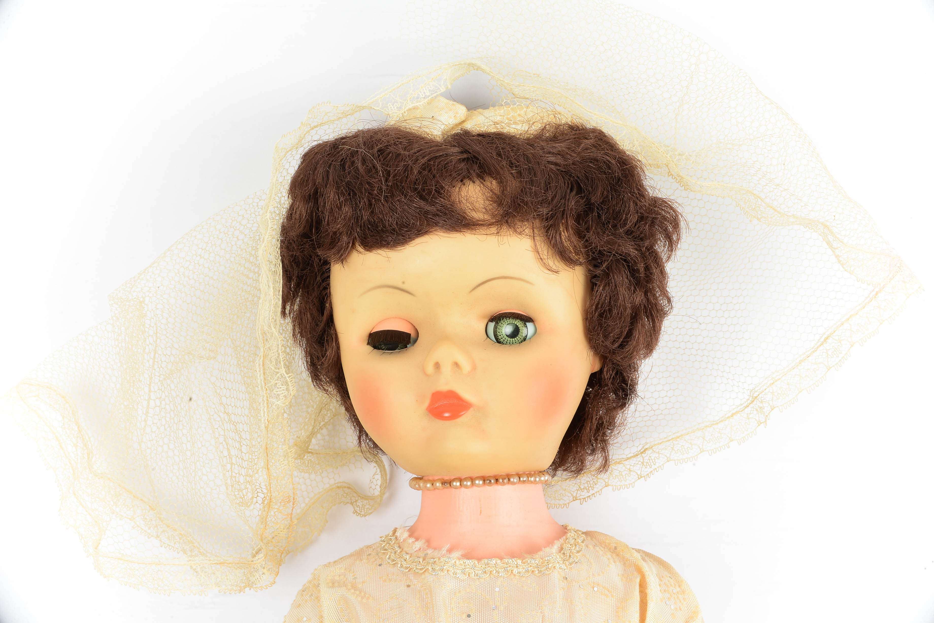 Vintage Bride Doll