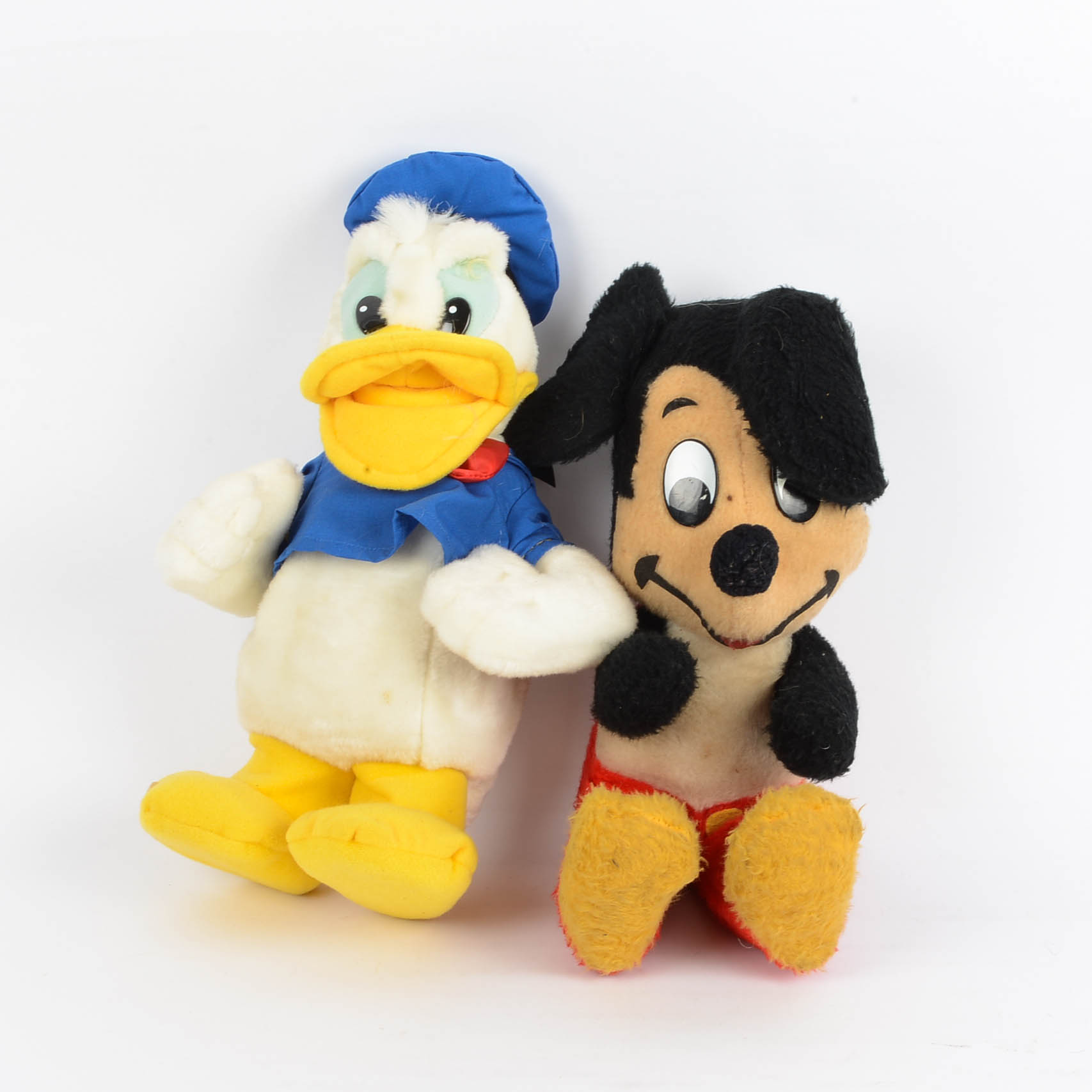 Donald Duck and Mickey Mouse Plush Toys